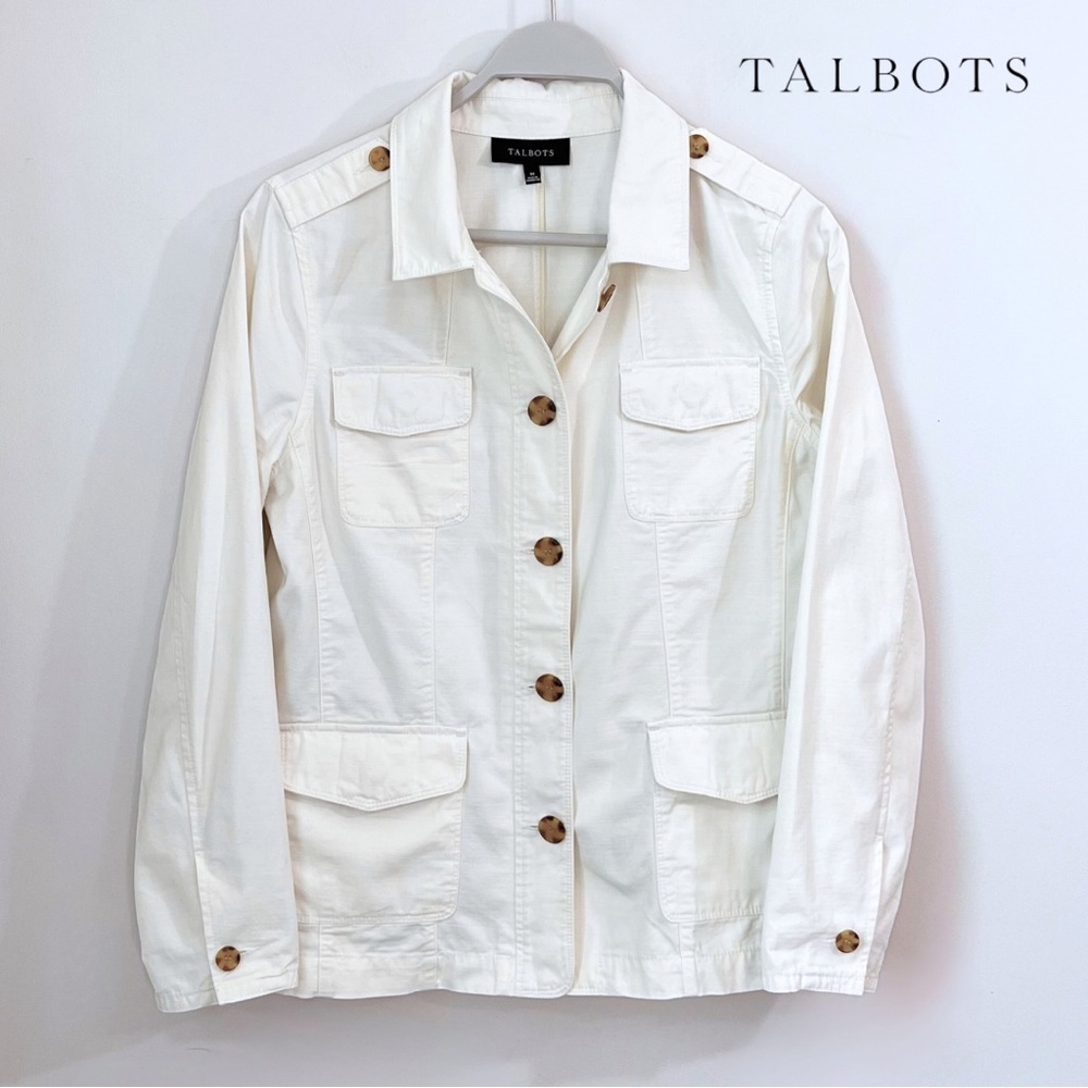 Talbots Classic Cotton Field Jacket